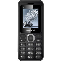 Кнопочный телефон Maxvi P1 Black