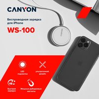 Беспроводное зарядное Canyon WS-100