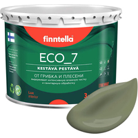 Краска Finntella Eco 7 Oliivi F-09-2-3-FL021 2.7 л (темно-зеленый)