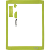 Магнитно-маркерная доска Rexel Quartet Plastic 280x216 (зеленый)