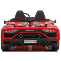 Электромобиль RiverToys Lamborghini Aventador SVJ A111MP (красный)