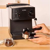 Рожковая кофеварка Solac Espresso 20 Bar (черный)