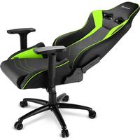 Кресло Sharkoon Elbrus 3 (черный/зеленый)