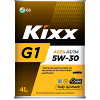 Моторное масло Kixx G1 A3/B4 5W-30 4л