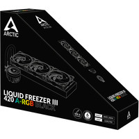 Жидкостное охлаждение для процессора Arctic Liquid Freezer III 420 A-RGB Black ACFRE00145A