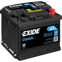 Автомобильный аккумулятор Exide Classic EC412 (41 А/ч)