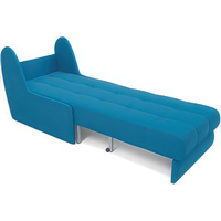 Кресло-кровать Мебель-АРС Барон №2 (рогожка, синий)