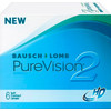 Контактные линзы Bausch & Lomb Pure Vision 2 HD +1 дптр 8.6 мм