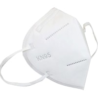 Респиратор-полумаска 3D Mask Респиратор KN95 FFP2 без клапана выдоха (белый, 3 шт)