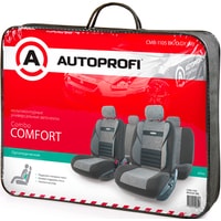 Комплект чехлов для сидений Autoprofi Comfort Combo CMB-1105 (черный/темно-серый)