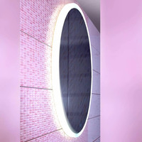  Бриклаер Зеркало Эстель-3 60 LED сенсор (серебристый)