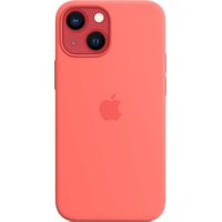 Чехол для телефона Apple MagSafe Silicone Case для iPhone 13 mini (розовый помело)