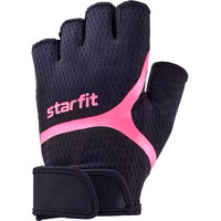 Перчатки Starfit WG-103 (черный/малиновый, M)
