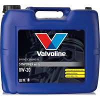 Моторное масло Valvoline SynPower MST C5 0W-20 20л