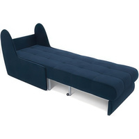 Кресло-кровать Мебель-АРС Барон №2 (велюр, темно-синий Luna 034) в Орше