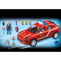 Конструктор Playmobil PM70277 Пожарная служба Porsche Macan S