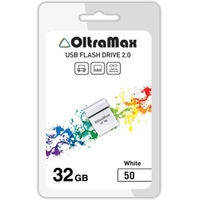 USB Flash OltraMax 50 32GB (белый)