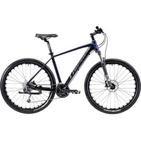Велосипед Lorak LX400 27.5 р.21 2021 (черный/синий)