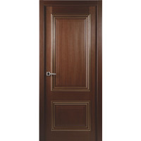 Межкомнатная дверь Belwooddoors Франческа шпон Венге с мет золом