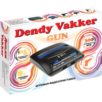Игровая приставка Dendy Vakker (300 игр + световой пистолет)