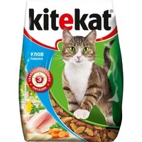 Сухой корм для кошек Kitekat Улов рыбака 0.35 кг