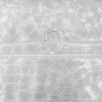 Шторка-занавеска для ванны Вилина Кристалл Peva. Мозаика 7179-10016-1 180x180 (прозрачный)