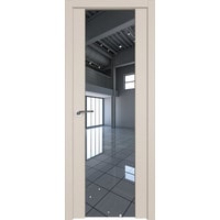 Межкомнатная дверь ProfilDoors 8U L 90x200 (санд/триплекс зеркальный)