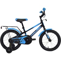 Детский велосипед Forward Meteor 16 2020 (черный/синий)
