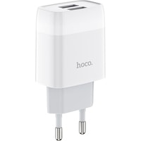 Сетевое зарядное Hoco C73A USB Type-C (белый)