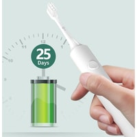 Электрическая зубная щетка Infly Sonic Electric Toothbrush T03S (футляр, 2 насадки, белый)