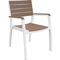 Кресло Keter Harmony Armchair 17201284 (белый/капучино)
