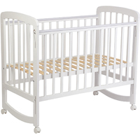 Классическая детская кроватка Polini Kids Simple 304 (белый)