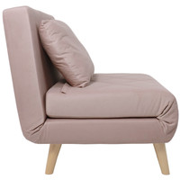 Кресло-кровать DiArt Элли 80 104193 (пыльная роза Велютто люкс 37/бук) в Барановичах