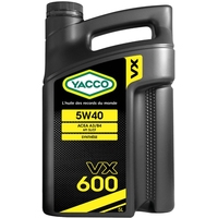 Моторное масло Yacco VX 600 5W-40 5л