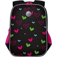 Школьный рюкзак Grizzly RG-065-3/1 (черный)