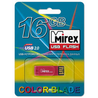 USB Flash Mirex HOST RED 16GB (13600-FMUHRD16)