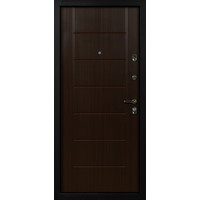 Металлическая дверь Стальная Линия Стелла для квартиры 100 (венге темный)