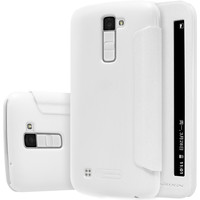 Чехол для телефона Nillkin Sparkle для LG K10 (белый)