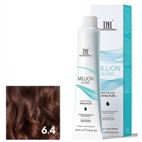 Крем-краска для волос TNL Professional Million Gloss 6.4 100 мл
