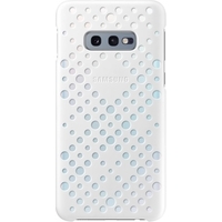 Чехол для телефона Samsung Pattern Cover для Samsung Galaxy S10e (белый/желтый)