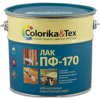 Лак Colorika & Tex ПФ-170 2.7 л (глянцевый)