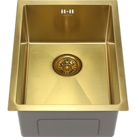 Кухонная мойка Melana ProfLine D5138HG (сатин золотой, глубина 22 см, сталь 1.2 мм)