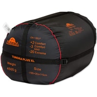 Спальный мешок AlexikA Tundra Plus XL 230 (правая молния, оливковый)