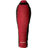 Спальный мешок KingCamp Warm 750 KS3124 (красный, левая молния)