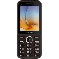 Кнопочный телефон Maxvi K15n (коричневый)
