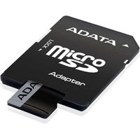 Карта памяти ADATA Premier Pro AUSDH16GUI3V30S-RA1 microSDHC 16GB (с адаптером)