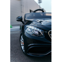 Электромобиль Sundays Mercedes Benz license (черный) [BJ169]