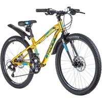 Велосипед Novatrack Prime D 24 р.11 2020 (золотистый)