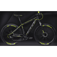 Велосипед LTD Rebel 740 27.5 2022 (черный/желтый)