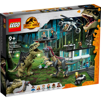 Конструктор LEGO Jurassic World 76949 Атака гиганотозавра и теризинозавра